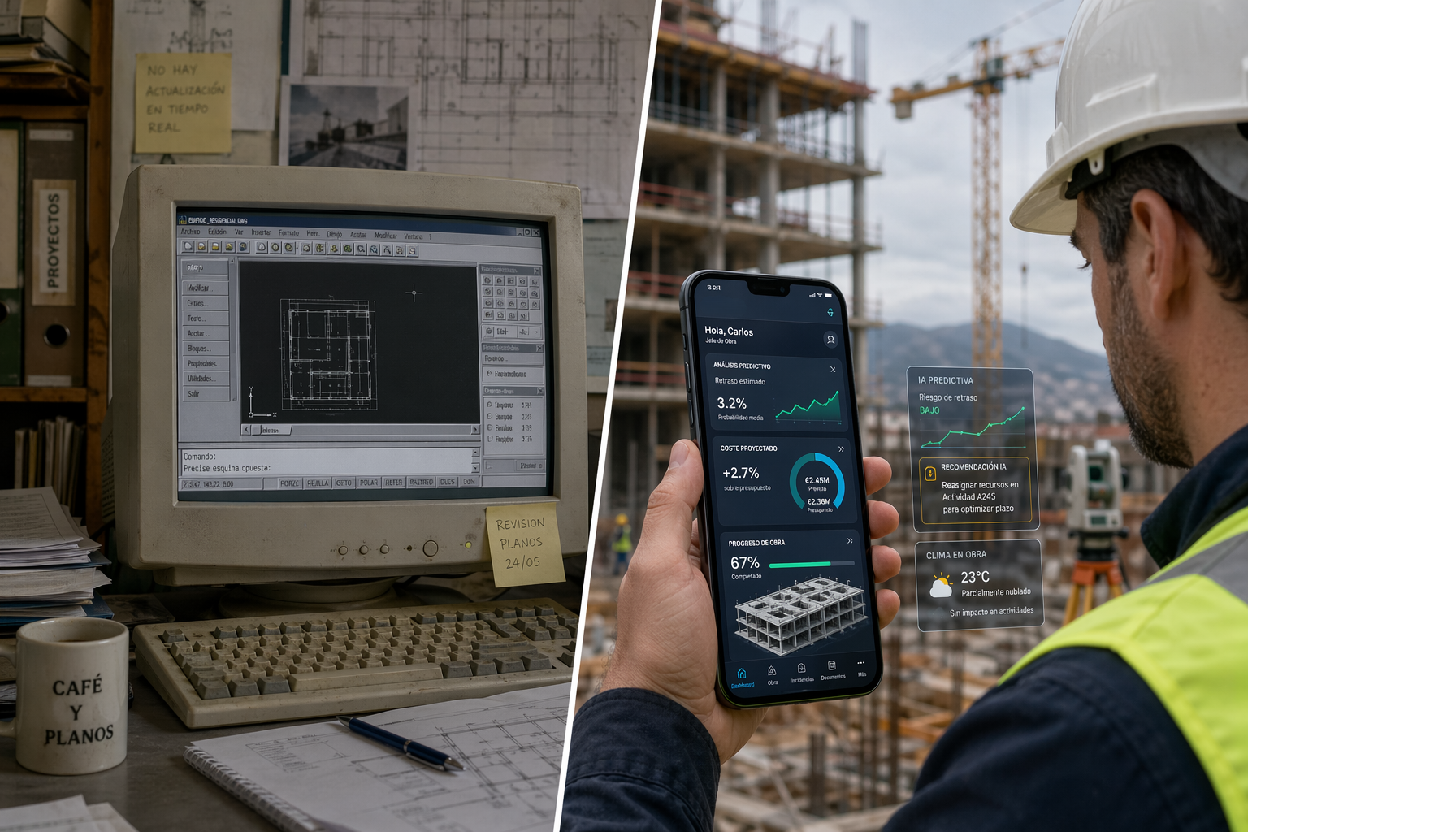 Del software obsoleto a la IA: el cambio que está transformando la construcción